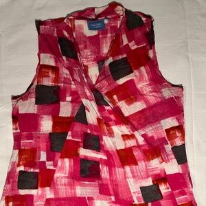 Vera Wang Sleeveless Blouse